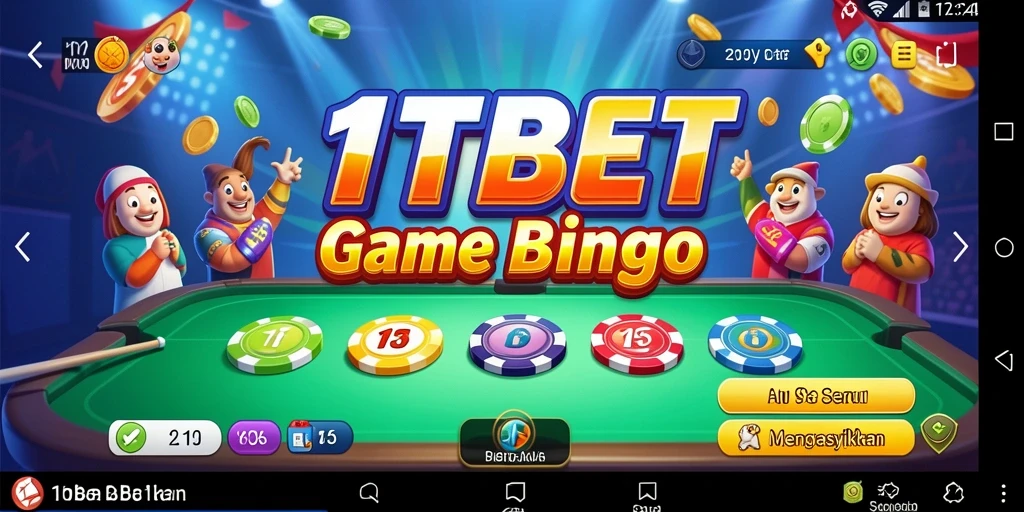 Tampilan menarik gameplay Bingo dalam aplikasi 11TBET.