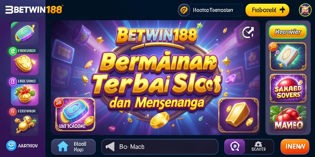 Tampilan gameplay Slot BETWIN188 yang menarik dan interaktif.