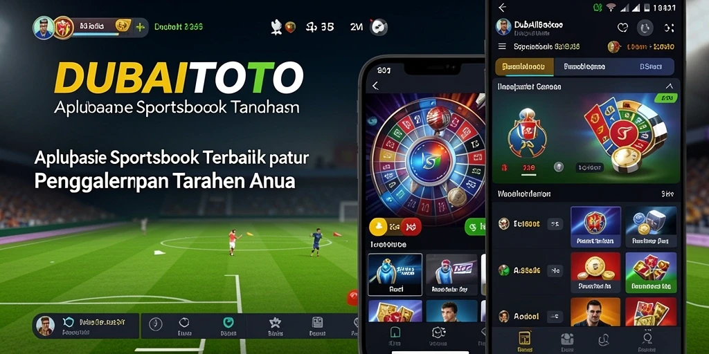 Tampilan menarik aplikasi DUBAITOTO saat taruhan berlangsung di olahraga favorit.