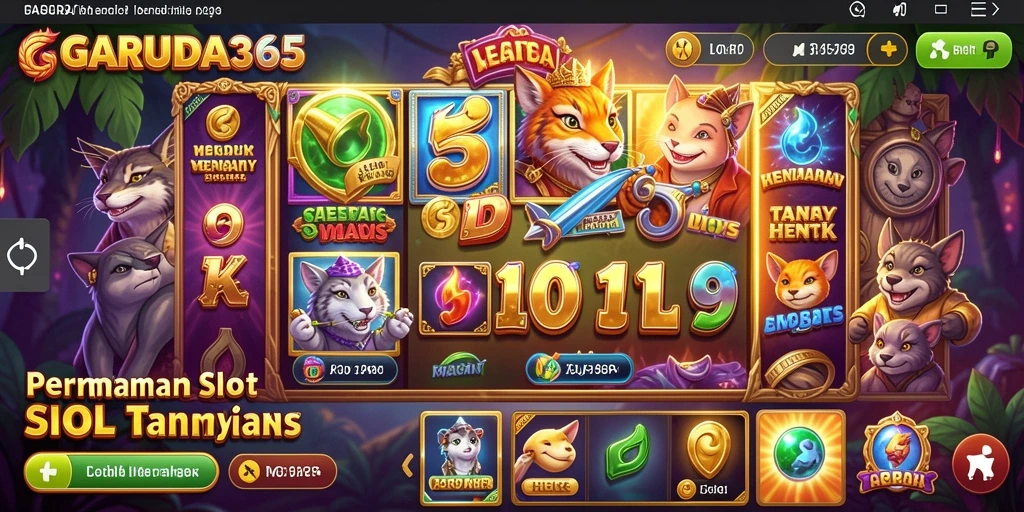 Tampilan gameplay seru GARUDA365 yang memikat bagi para penggemar slot.