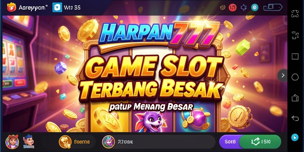 Tampilan gameplay Slot yang menarik di HARAPAN777.
