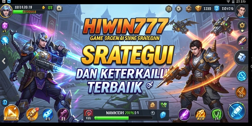 Tampilan menawan dari gameplay strategi HIWIN777 yang mendebarkan.