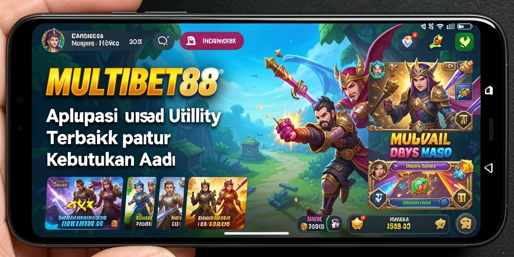 Tampilan utama aplikasi MULTIBET88 yang intuitif dan fungsional.