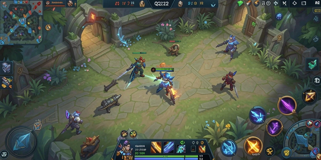 Gameplay seru dengan strategi tim di QQ222.